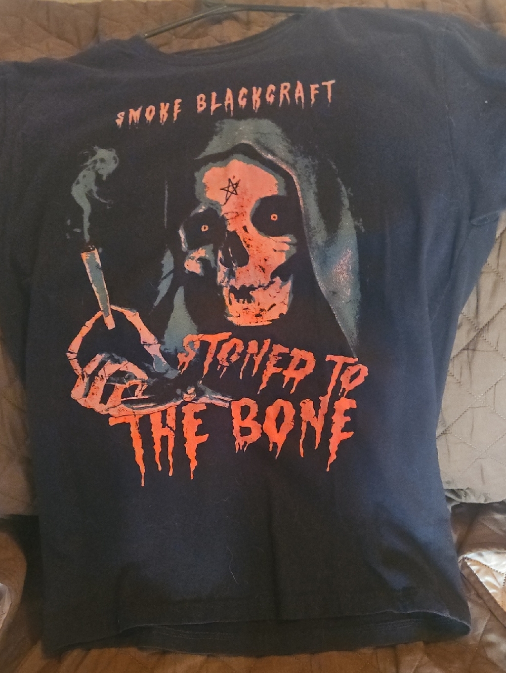 Blackcraft Cult "Stoned to the Bone" Black Graphic Tee